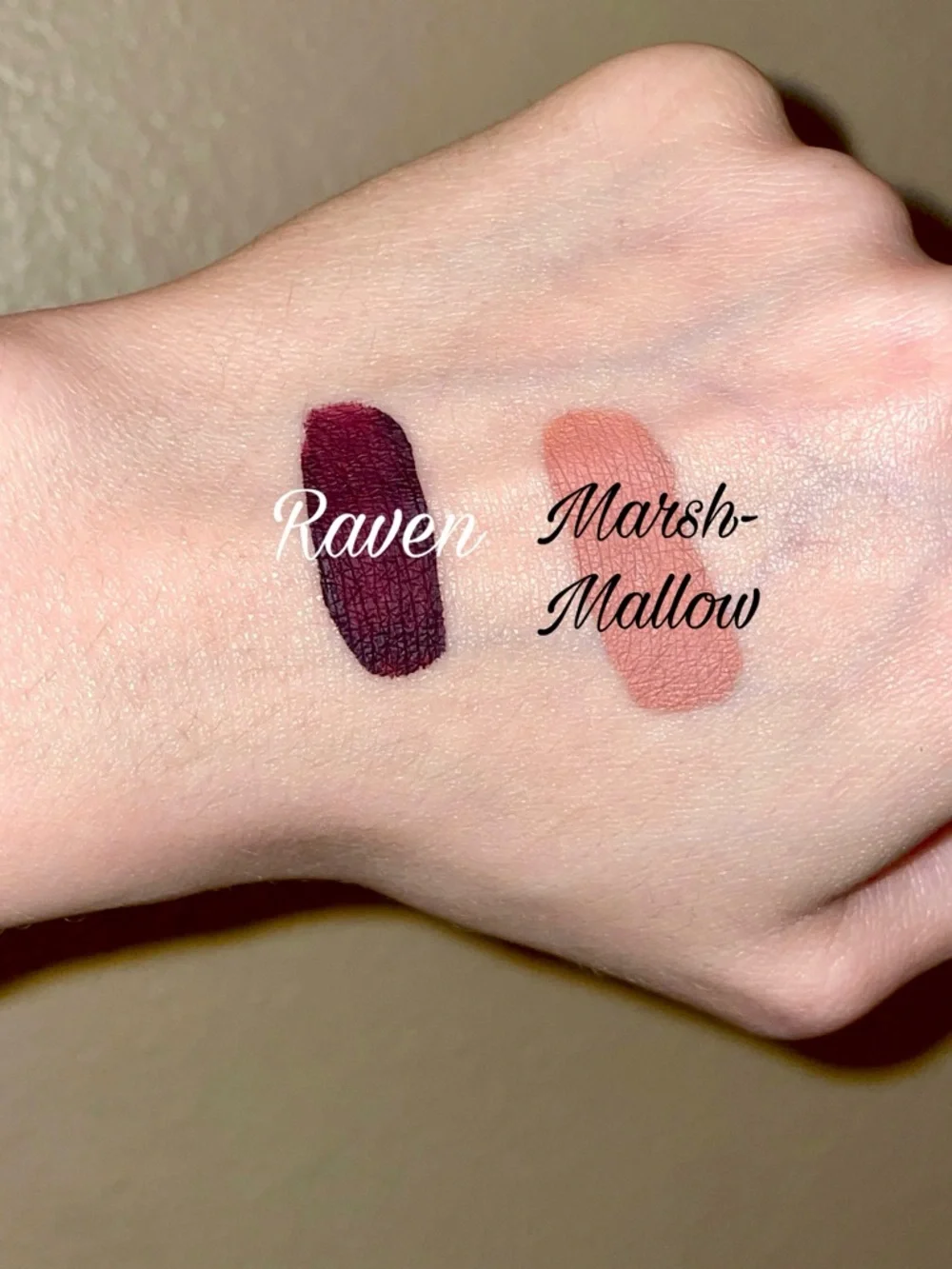 Lime Crime Velvetines Matte Liquid Lipstick 2 Moods Duo - Raven & Marshmallow